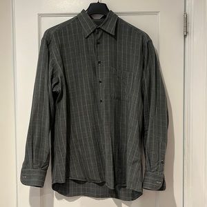 Zegna wool shirt EU size 42 (16.5 neck 35” sleeve)